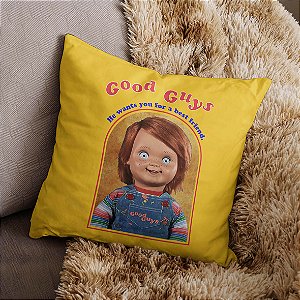 Almofada Good Guys Chucky Brinquedo Assassino Boneco Child's Play 45x45