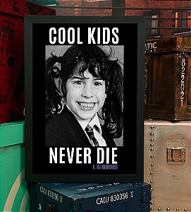 Quadro Cool Kids Never Die Amy Winehouse A3