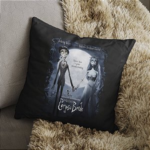 Almofada Corpse Bride Tim Burton A Noiva Cadaver 45x45