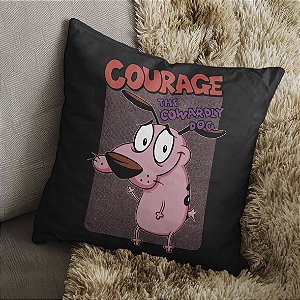 Almofada Coragem o Cão Covarde Courage 45x45