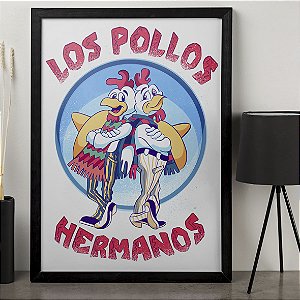 Quadro Los Pollos Hermanos Breaking Bad A3