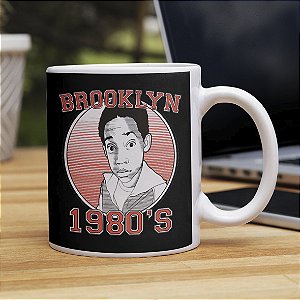 Caneca Todo Mundo Odeia o Chris Brooklyn 1980 Branca