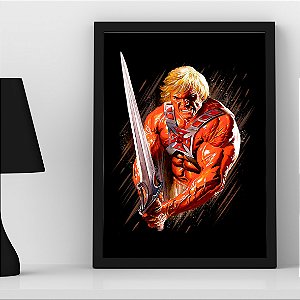 Quadro He-Man And Masters Of The Universe A3