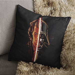 Almofada Anakin Skywalker Darth Vader Darkside Star Wars 45x45