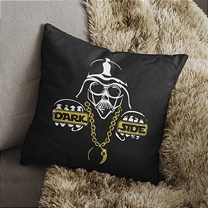 Almofada Darth Vader Dark Side Thug Life Star Wars 45x45