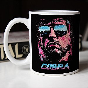 Caneca Stallone Cobra Sylvester Branca