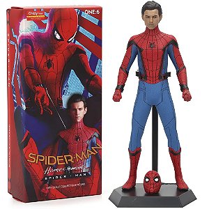 Estátua Homem-Aranha Spider-Man De Volta ao Lar Marvel Comics Escala 1/6 Crazy Toys