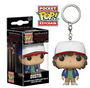 Funko Pocket Pop Keychains Chaveiro Dustin Stranger Things