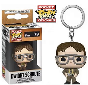 Funko Pocket Pop Keychains Chaveiro Dwight Schrute The Office