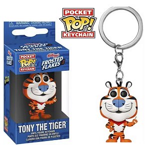 Funko Pocket Pop Keychains Chaveiro Tony The Tiger Sucrilhos Kelloggs Frosted Flakes