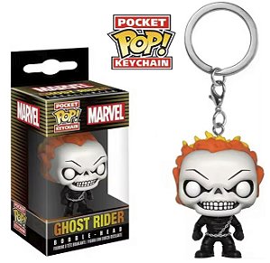 Funko Pocket Pop Keychains Chaveiro Motoqueiro Fantasma Ghost Rider Marvel Comics