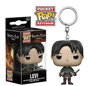 Funko Pocket Pop Keychains Chaveiro Levi Attack On Titan