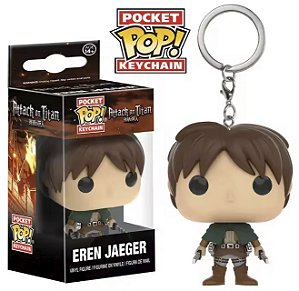 Funko Pocket Pop Keychains Chaveiro Eren Jaeger Attack On Titan