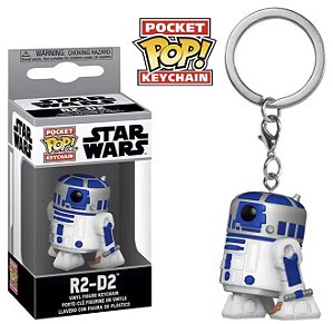 Funko Pocket Pop Keychains Chaveiro R2-D2 Star Wars Guerras nas Estrelas