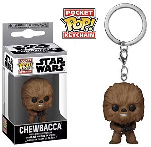 Funko Pocket Pop Keychains Chaveiro Chewbacca Star Wars Guerras nas Estrelas