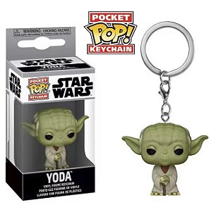 Funko Pocket Pop Keychains Chaveiro Mestre Yoda Star Wars Guerras nas Estrelas