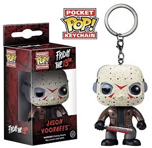 Funko Pocket Pop Keychains Chaveiro Jason Voorhees Sexta Feira 13 Friday The 13 th Terror