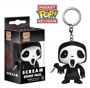 Funko Pocket Pop Keychains Chaveiro Scream GhostFace Pânico Fantasma