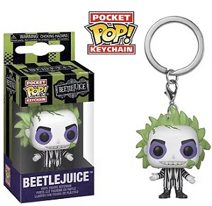 Funko Pocket Pop Keychains Chaveiro Beetlejuice Os Fantasmas Se Divertem Terror