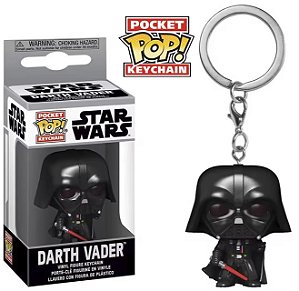 Funko Pocket Pop Keychains Chaveiro Darth Vader Star Wars Guerras nas Estrelas