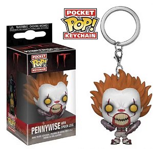 Funko Pocket Pop Keychains Chaveiro It Pennywise A Coisa With Spider Legs Terror