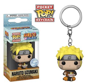 Funko Pocket Pop Keychains Chaveiro Naruto Uzumaki Comendo Shippuden Anime