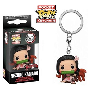 Funko Pocket Pop Keychains Chaveiro Nezuko Kamado Demon Slayer Anime