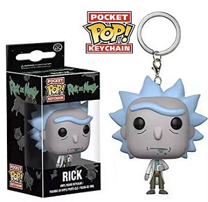 Funko Pocket Pop Keychains Chaveiro Rick Sanchez Rick and Morty