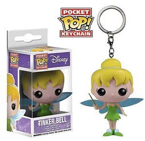 Funko Pocket Pop Keychains Chaveiro Fada Tinker Bell Sininho Disney