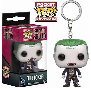 Funko Pocket Pop Keychains Chaveiro Joker Coringa O Esquadrão Suicida Suicide Squad DC Comics