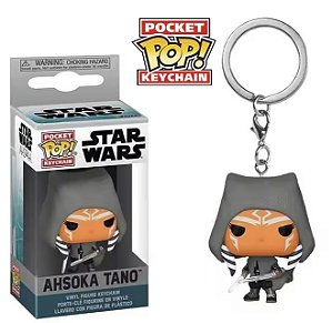 Funko Pocket Pop Keychains Chaveiro Ahsoka Tano Star Wars Guerras nas Estrelas