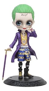 Estátua Colecionável Qposket Coringa Joker Esquadrão Suicida DC Comics 15 cm