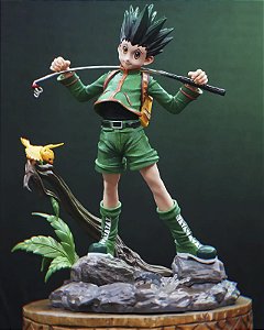 Estátua Colecionável Gon Freecss Hunter X Hunter Exame De Caçador Hunter 28 cm