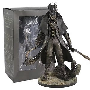 Estátua Colecionável The Hunter Bloodborne Playstation Game 30 cm