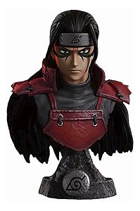 Estátua Busto Colecionável Primeiro Hokage Hashirama Senju Naruto Shippuden Anime 15 cm