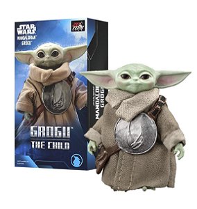 Action Figure Baby Yoda Grogu The Child Guerra Nas Estrelas Star Wars Escala 1/10 Zd Toys