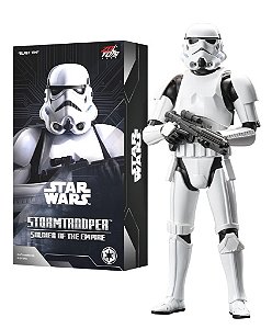 Action Figure Stormtrooper Soldado do Império Guerra Nas Estrelas Star Wars Escala 1/10 Zd Toys