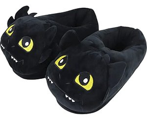 Pantufa de Pelúcia 3D Bangela Furia da Noite Tamanho Único 28 cm