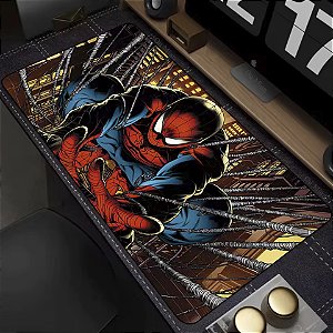 Mousepad Gamer Homem Aranha Spider Man Marvel 90x40 cm