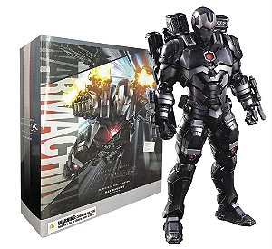 Action Figure Máquina de Combate War Machine Homem de Ferro Iron Man Marvel Play Arts Kai 26 cm