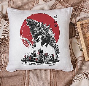 Almofada Monster Attack Godzilla Kaiju 45x45
