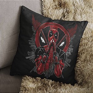 Almofada Deadpool Arma Marvel Comics 45x45