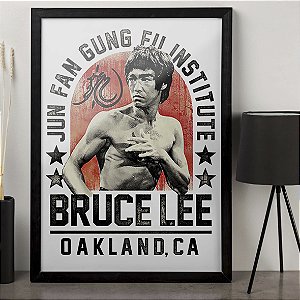 Quadro Jun Fan Gung Fu Institute Bruce Lee Oaklando CA A3