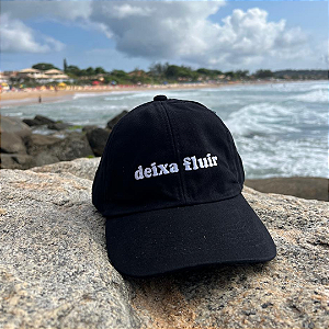 Boné Deixa Fluir - Preto