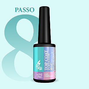 Psiu - Top Coat Furta Cor Prata - 10ml
