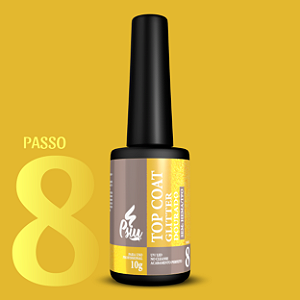 Psiu - Top Coat Glitter Dourado 10g