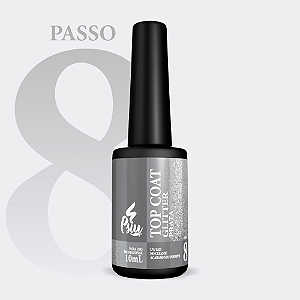 Psiu - Top Coat Glitter Prata - 10ml