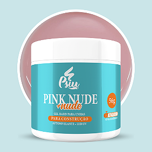 Psiu - Gel Hard Pink Nude + Nude 56g