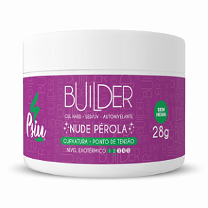 Psiu - Gel Linha Builder Nude Pérola 28g