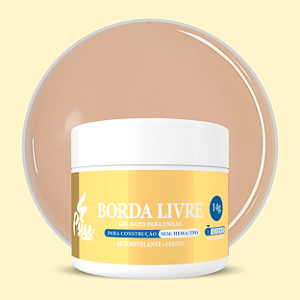 Psiu - Gel Hard Borda Livre 14g